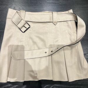 Nwot Zara schoolgirl short mini pleated skirt size medium